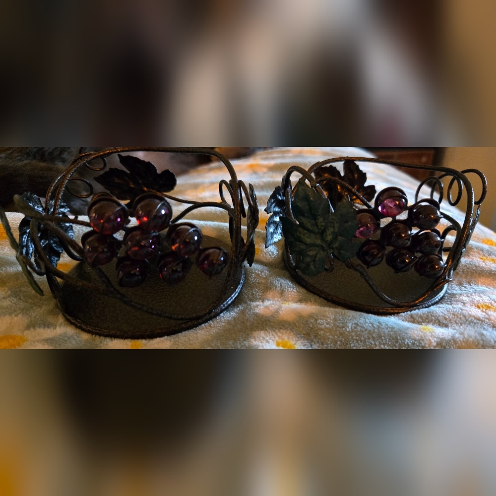 Grape Candle Holders